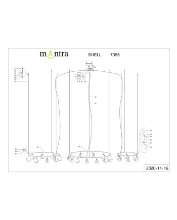 ***OFER/DES***  SHELL * LÁMPARA LED 12L+8L+6L